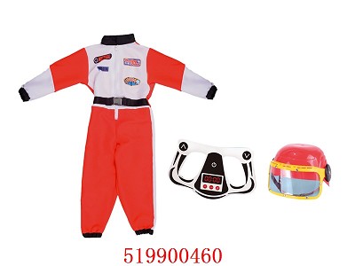 Racing Driver Costume Set w/2pcs accessories